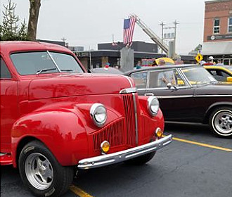 Bob's Red Studebaker Truck