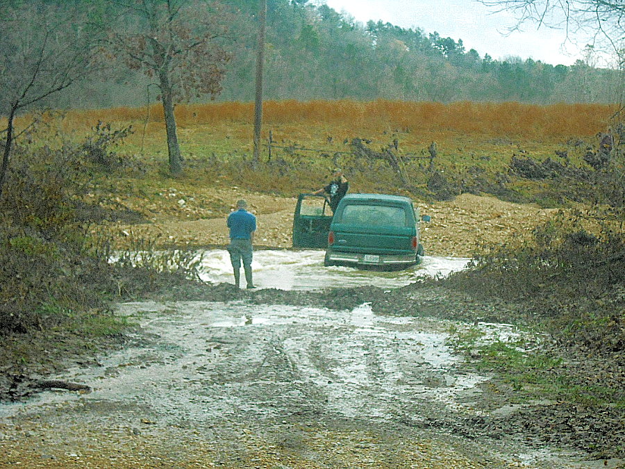 Awash in Clever Creek